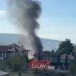 Къща пламна в пловдивското село Марково