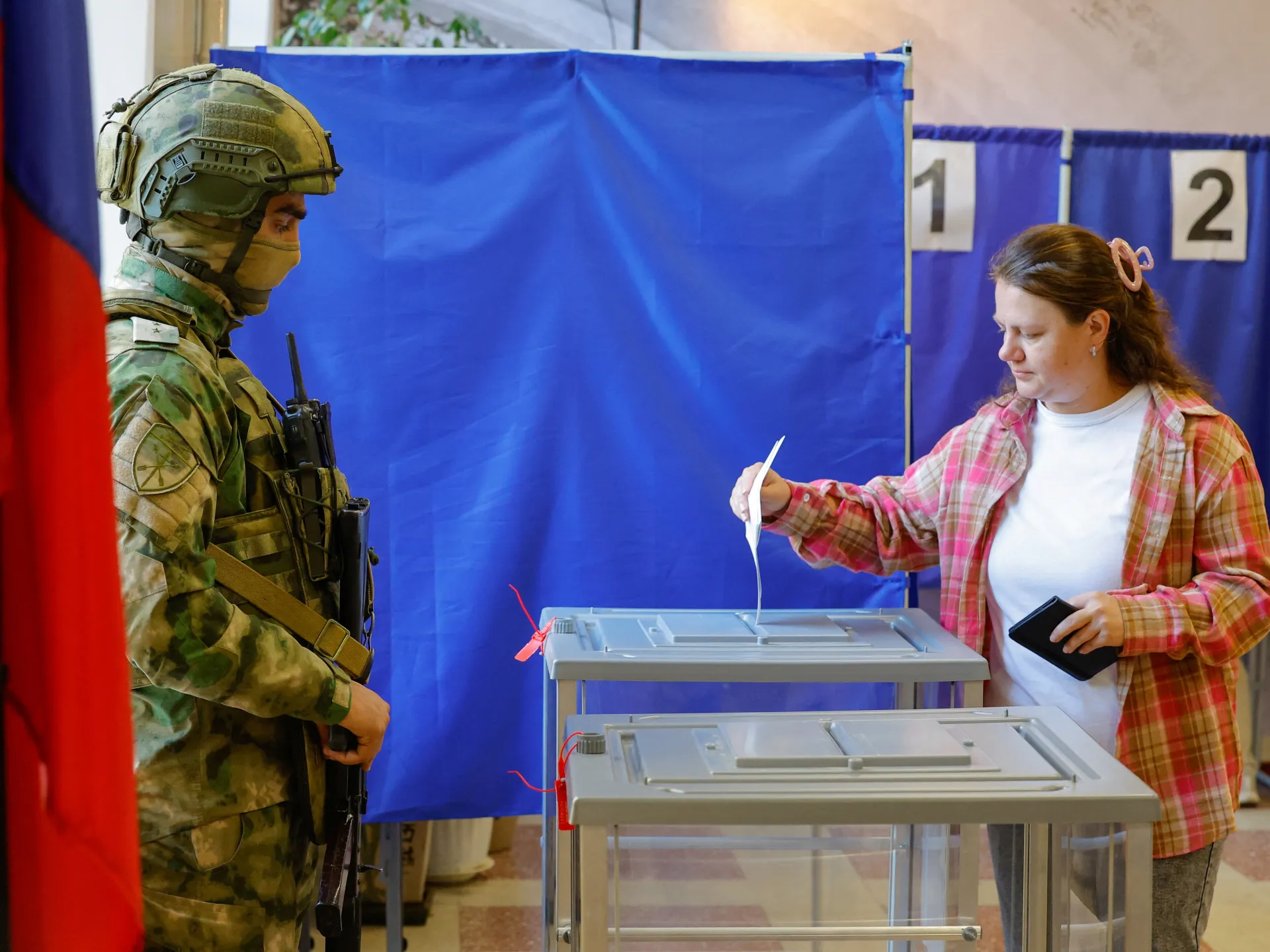 Киев не признава руските избори в окупираните украински региони