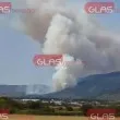 Има задържан за огромния пожар край Димовци