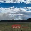 Пламна пожар край пътя Карлово - Пловдив СНИМКИ