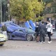Суперкола се размаза в София, огражденията са пометени СНИМКИ