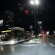 Опасни секунди на зебра в София: автобус премина на метри пред пресичащ мъж ВИДЕО