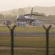 Евакуация в британско село край американската военна база