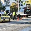 Шофьорът на преобърнатата кола в Пловдив избягал пеш, откриха го пил