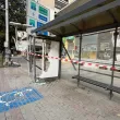 Дрогиран шофьор се заби в автобусна спирка във Варна