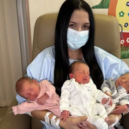 От два ембриона - три бебета: Тризнаци се родиха в пловдивска болница ВИДЕО