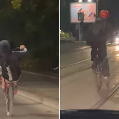 Опасно каране на велосипеди в София предизвика дискусия в мрежата ВИДЕО