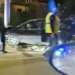 Кола се заби в стълб в квартал "Бояна" ВИДЕО