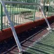 &bdquo;Общината не си мърда пръста": Опасна футболна врата посреща деца на игрище в София СНИМКА