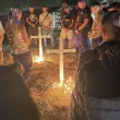 "Четири бели кръста, четири прекъснати живота": Приятели почетоха загиналите младежи край Плевен