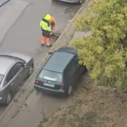 Неудържим в &bdquo;Люлин": шофьор не призна и тротоара за препятствие ВИДЕО