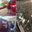 Пътен екшън с шофьорка на &bdquo;Майбах": Удар, метална тръба и обвинения за полицейски чадър ВИДЕО
