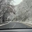 Есента отстъпва: Сняг заваля на прохода "Шипка" СНИМКИ+ВИДЕО