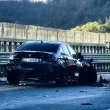 Помляно БМВ преди тунел &bdquo;Витиня", граждани призовават за внимателно преминаване СНИМКИ