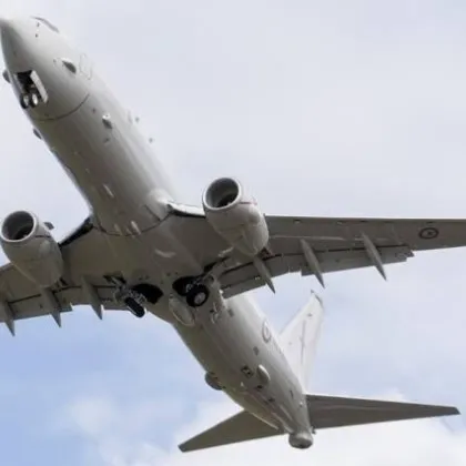 Американски Poseidon P-8A кацна във Варна за патрулиране и засилена бдителност