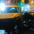 "Пиян и неадекватен": Мъж с тежки обвинения след катастрофа с такси в София ВИДЕО