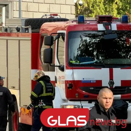 Пожар изпепели товара на камион на АМ Тракия