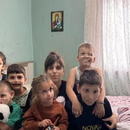 Майка на шест деца има нужда от подкрепа след тежка загуба