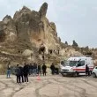 Двама загинаха при срутване на скална забележителност в Кападокия ВИДЕО
