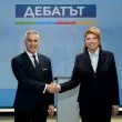Започна дебатът между Йотова и Гюров