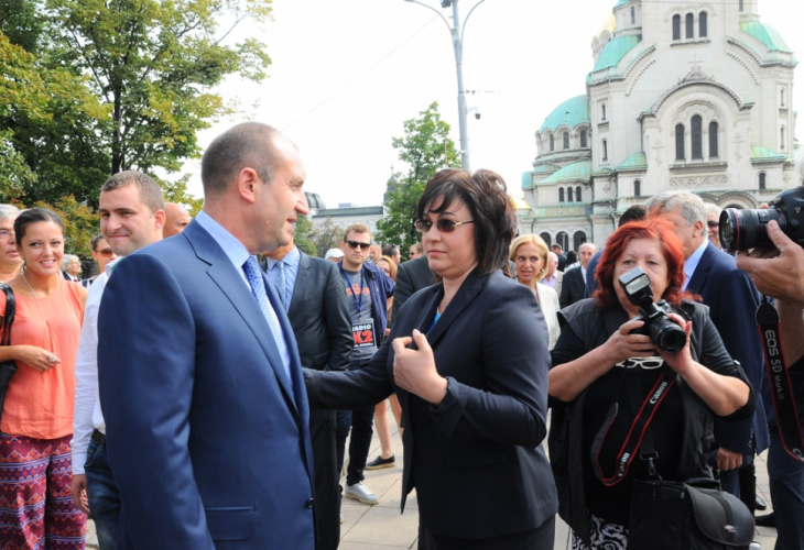 Нинова разкри за какво се е срещнала с президента Радев
