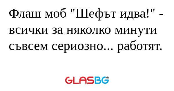 Флаш моб 