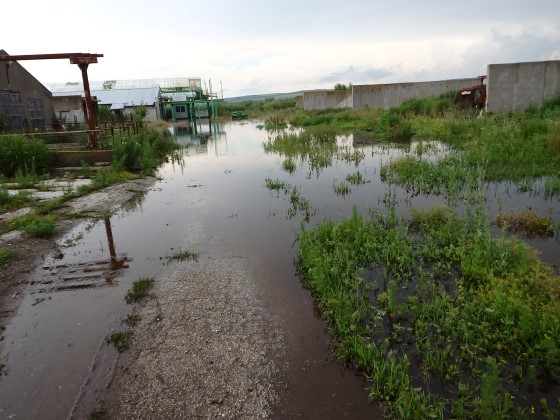 Русе: Река Студена е преляла, стотици декари в Караманово са под вода, а електрозахранването е изключено