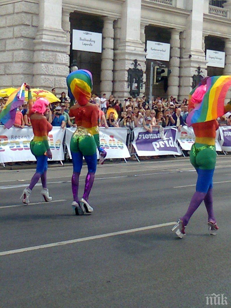 Над 400 000 души се включиха в гей парад във Виена