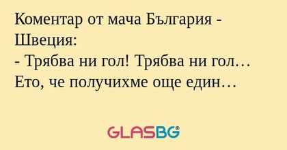 Коментар от мача България - Швеция...