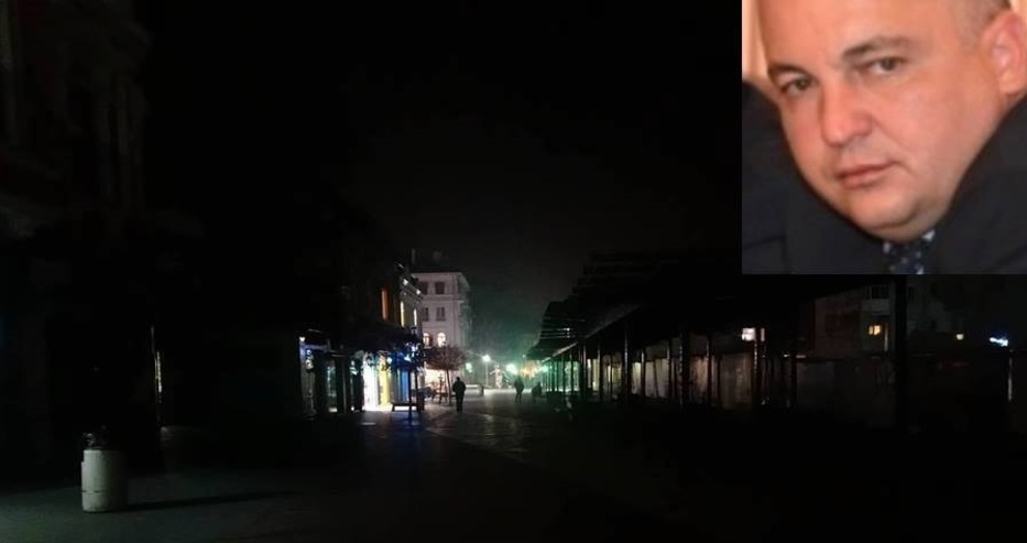 Варна посреща Новата година с Главна улица, потънала в мрак