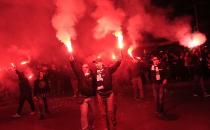 Фенове на Босна и Херцеговина завладяха Атина