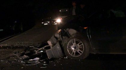 Брутален челен сблъсък на пътя между Пловдив и Хасково, мъж загина на място!