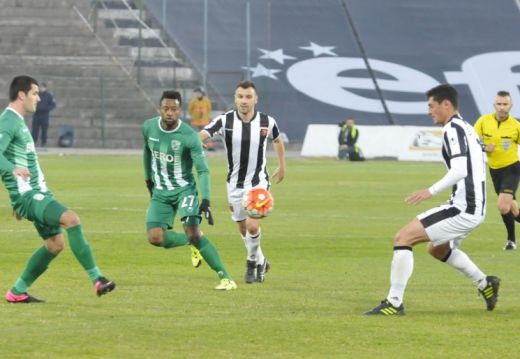 Локомотив (Пловдив) - Берое 1:1, мачът по минути