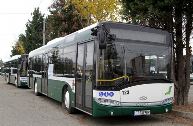 Променят движението на автобусите за Старозагорските бани в събота