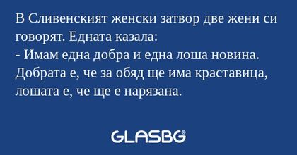 В Сливенският женски затвор две...