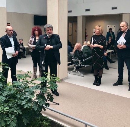 Председателят на Комисията по културата и медиите Вежди Рашидов подкрепи кампанията за борба с онкологичните заболявания
