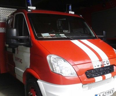 20-годишна шофьорка се изпречи на пожарна в акция