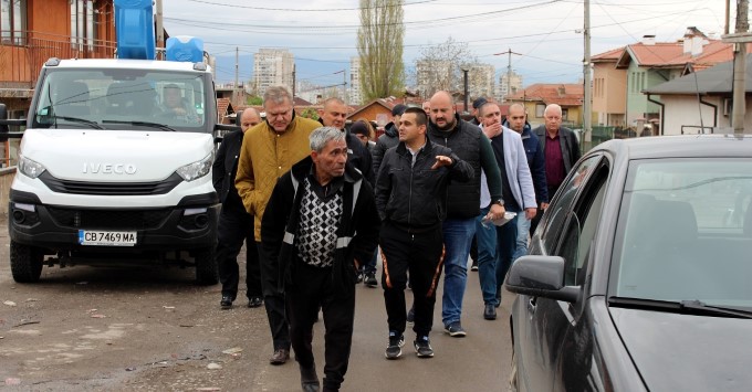 Представители на ръководството на ПП АБВ се срещнаха с жители на столичния квартал „Факултета“