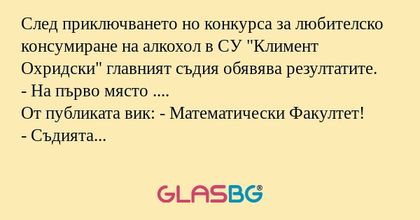 След приключването но конкурса...