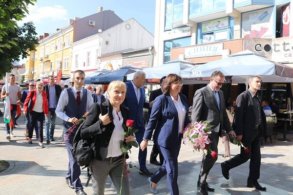Европейски избори 2019: Корнелия Нинова: ГЕРБ се опитват да спечелят служебна победа
