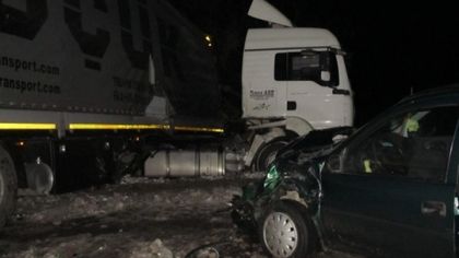 Тежка катастрофа с двама ранени на пътя за Гърция край Гоце Делчев