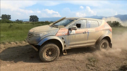 Hyundai off-road racing team приключи участието си в Гърция