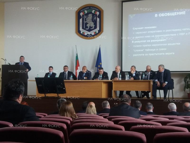 Премиерът Бойко Борисов: Рекордни са задържаните количества хероин, марихуана, кокаин и синтетична дрога