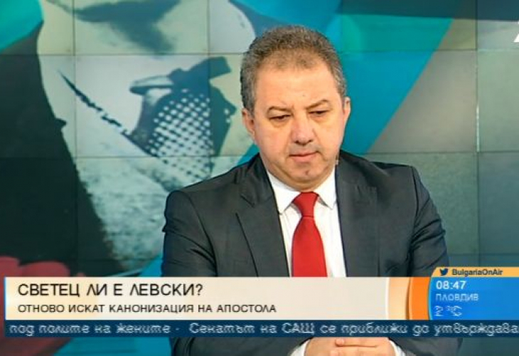 Горещ спор в ефир заради искането на канонизация на Васил Левски