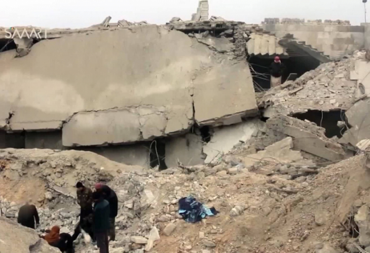 Коалицията на САЩ нанесе удари в Сирия - 14 души загинаха