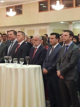 Посолството ни в Скопие събра политическия елит на Република Северна Македония за Трети март
