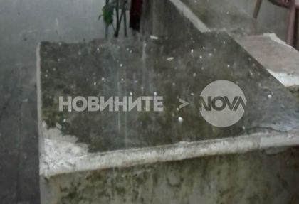 Само за ден втора градушка удари Враца (СНИМКИ/ВИДЕО)