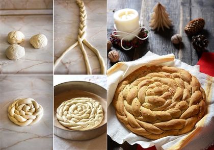 Плетена содена питка от Cooks and bakes
