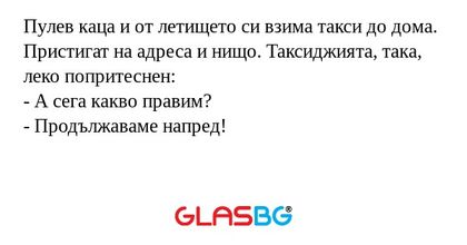 Пулев каца и от летището си взима...