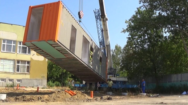 Апартаменти от контейнери на мястото на Виетнамските общежития в София